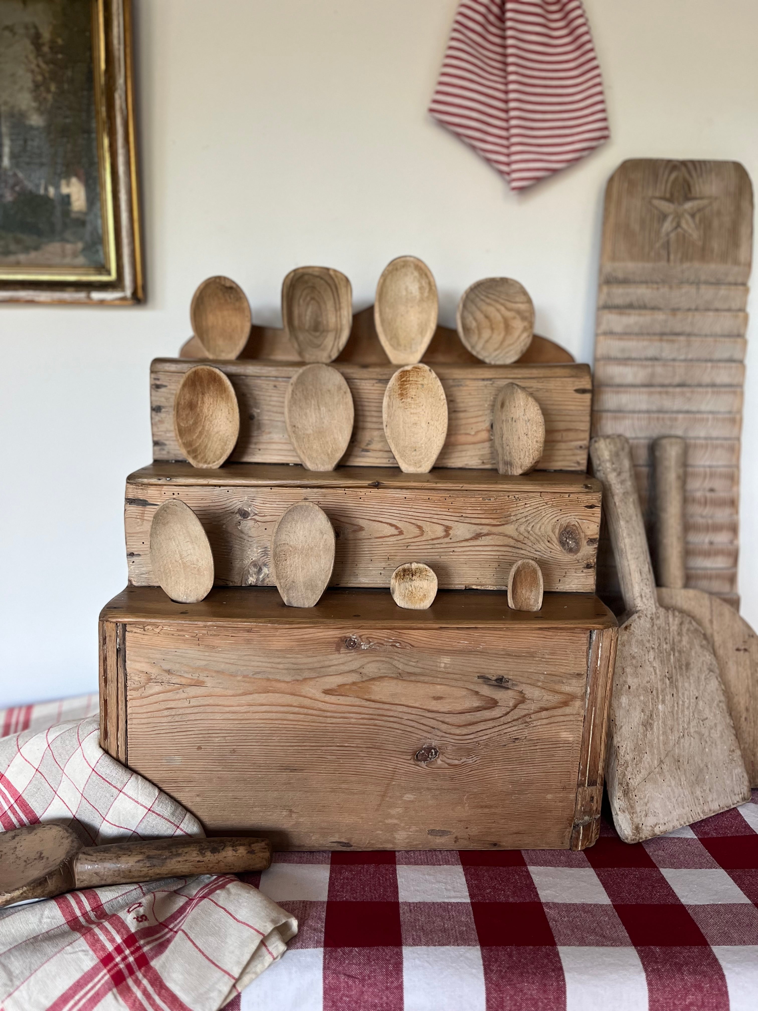 Antique Spoon Rack