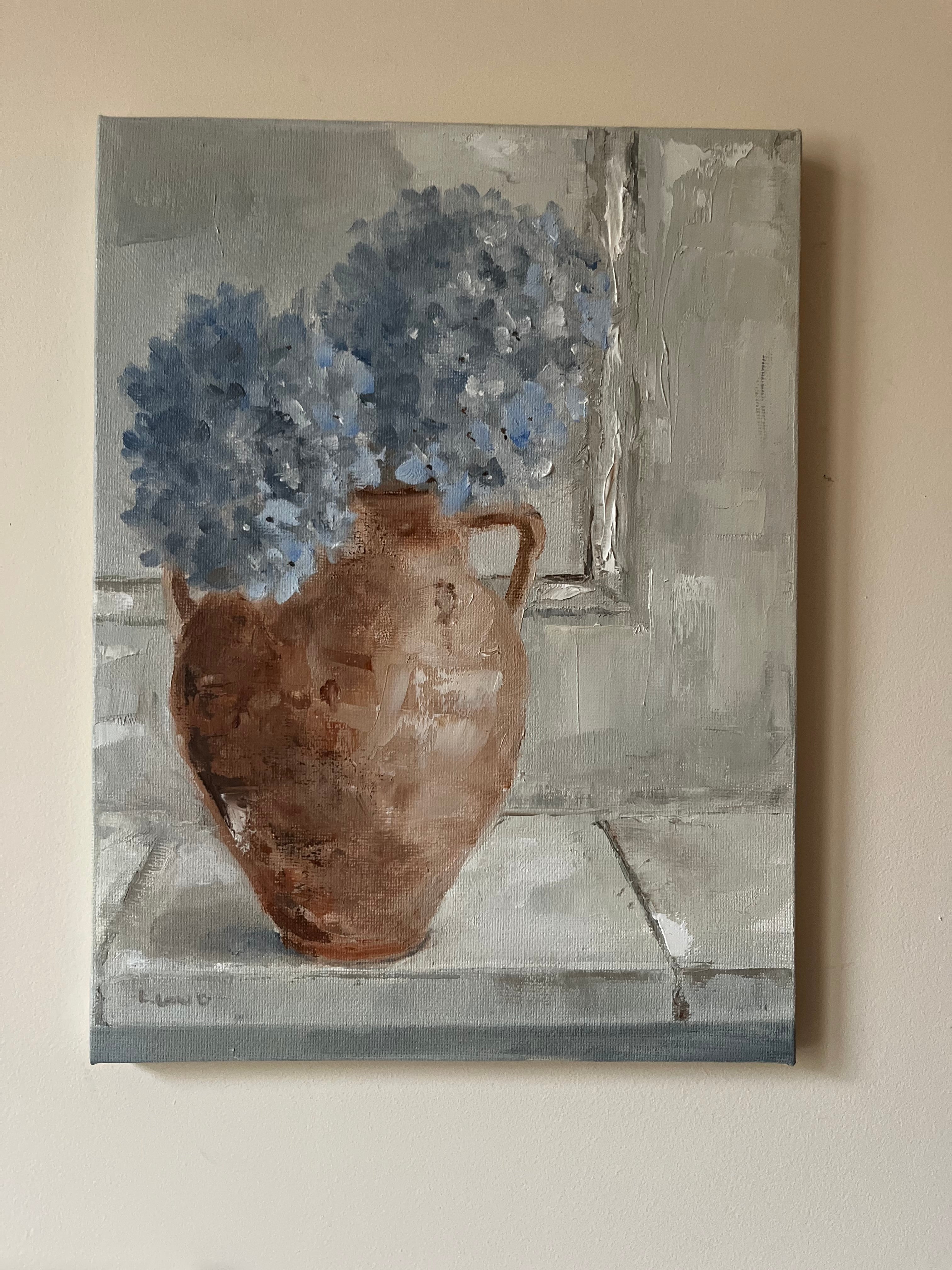 Hydrangea painting