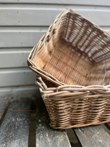 Vintage storage baskets