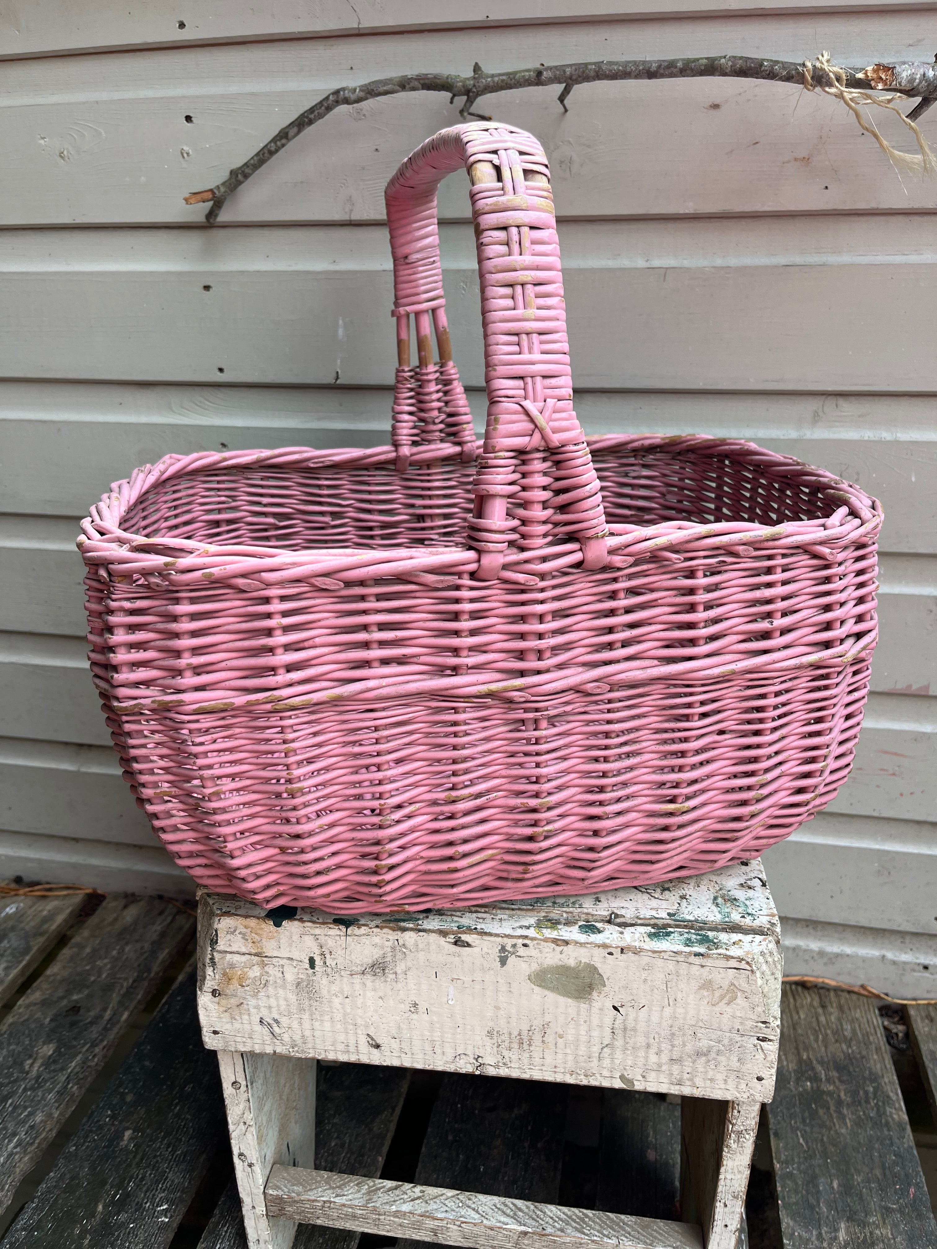 Pink basket