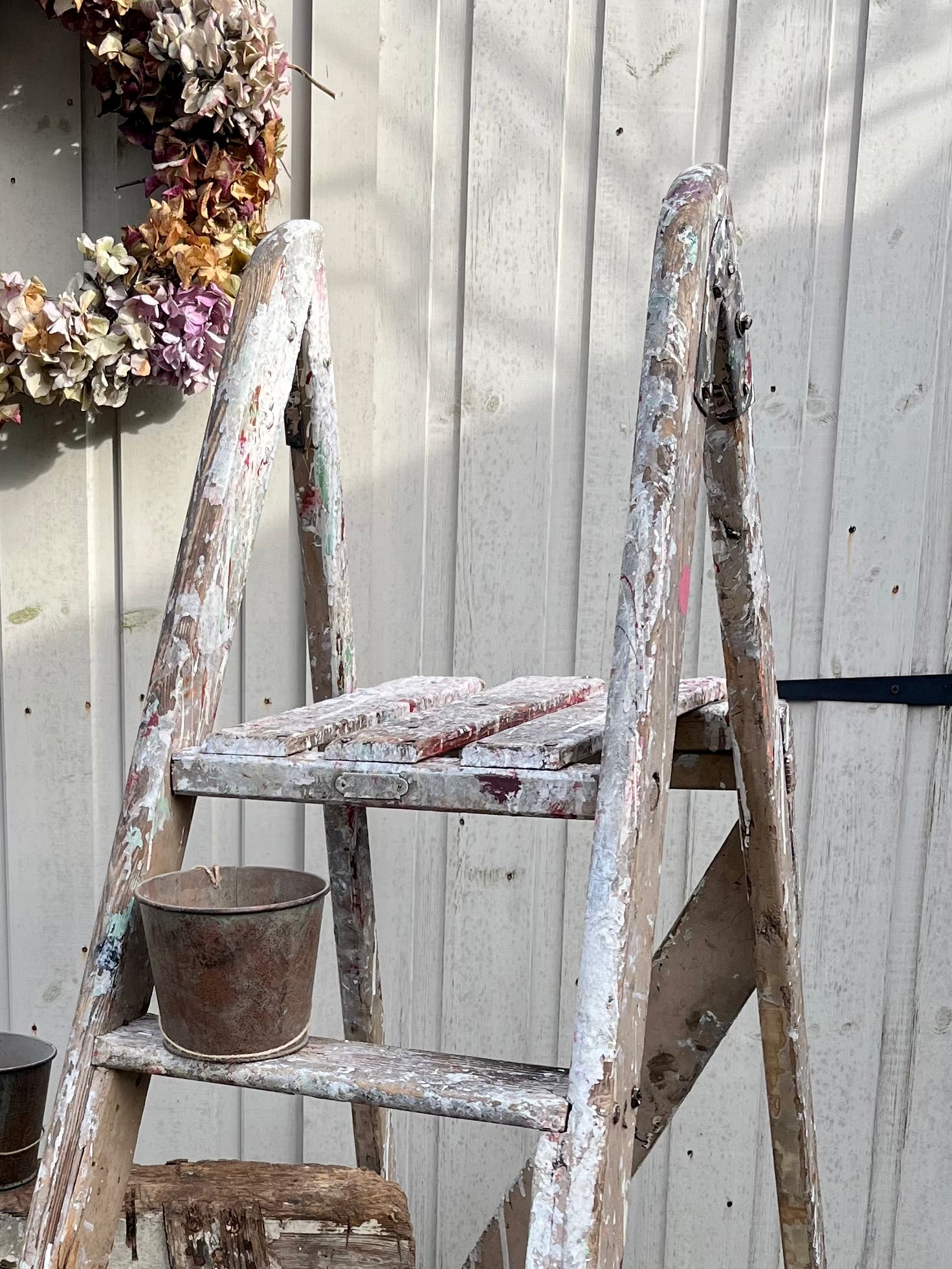 Vintage step ladder