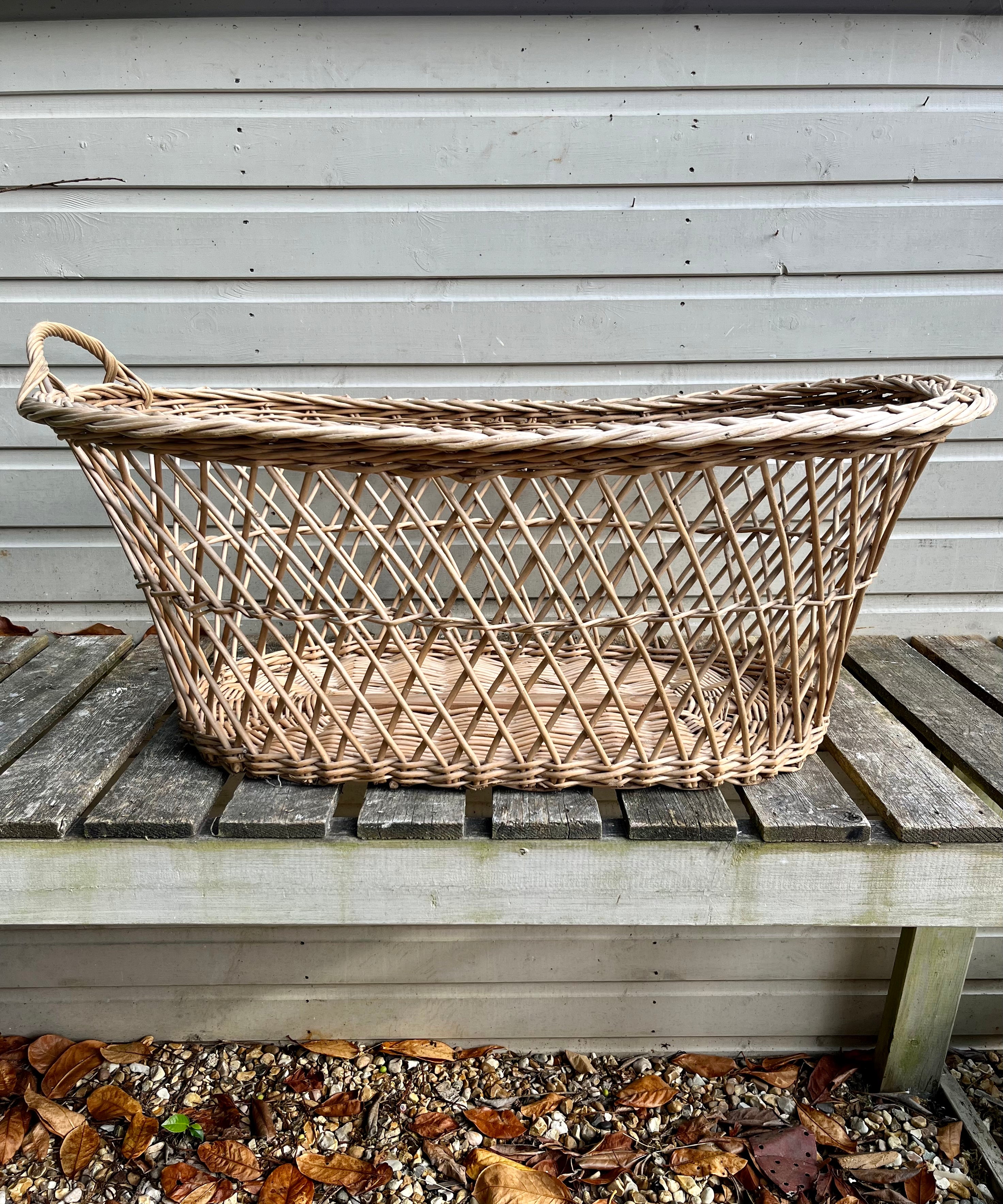 Large vintage basket