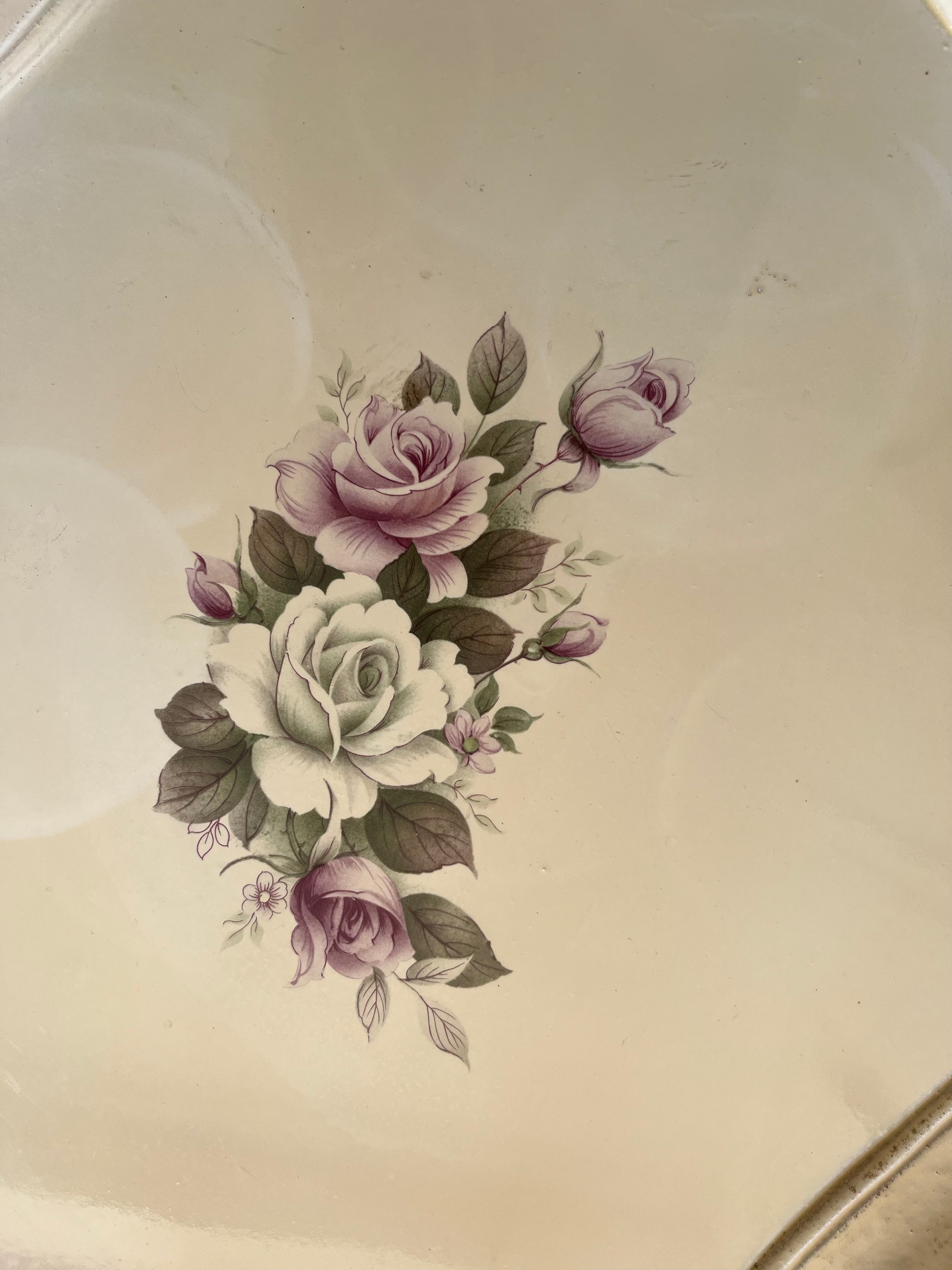 Vintage lacquered tray