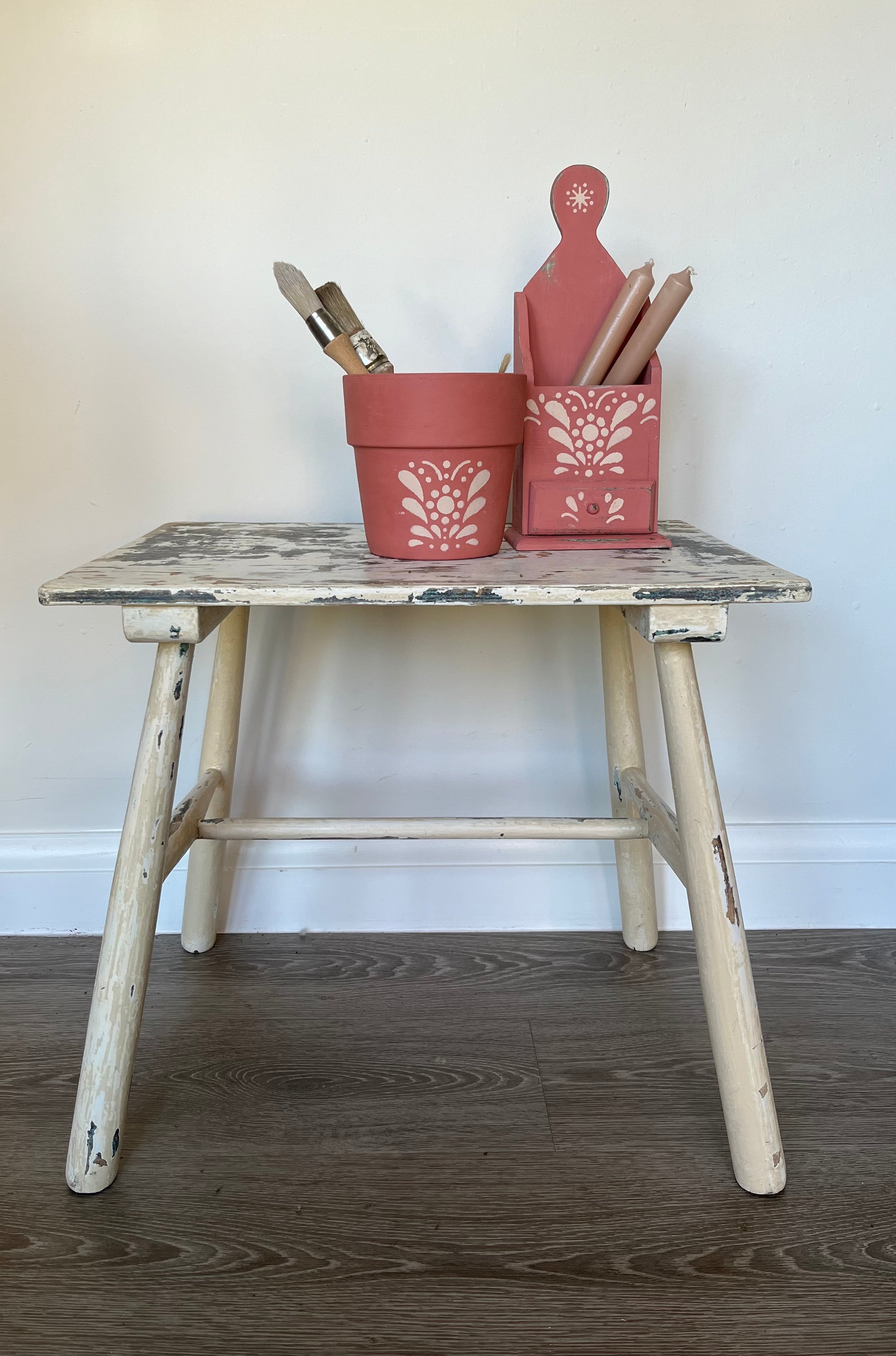 Rustic side table