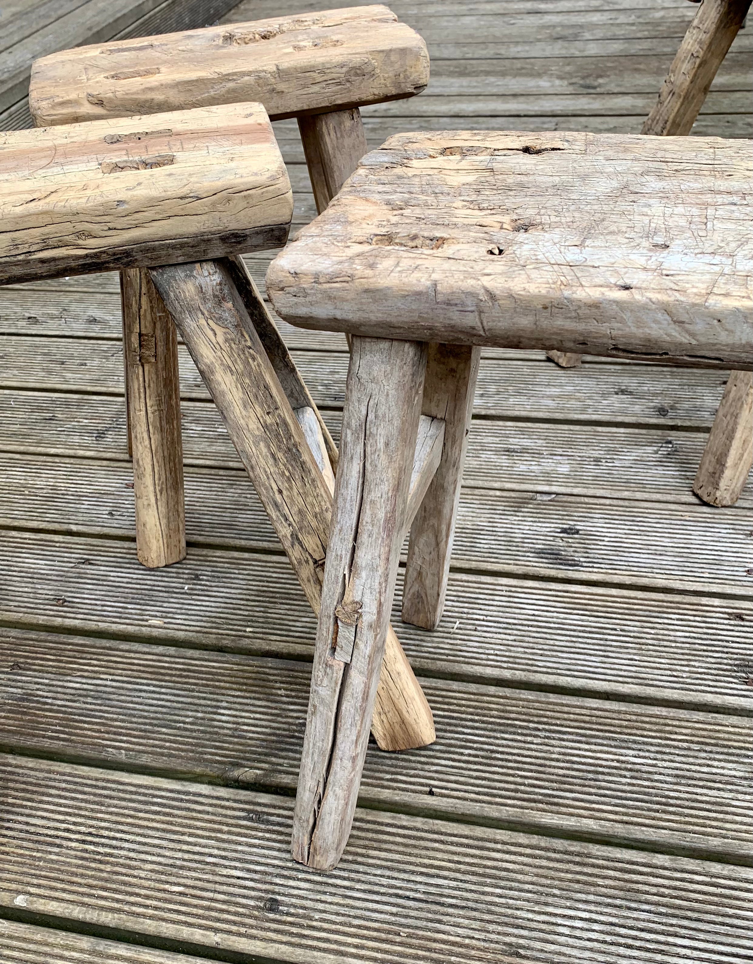Rustic stools The Rustic Shack