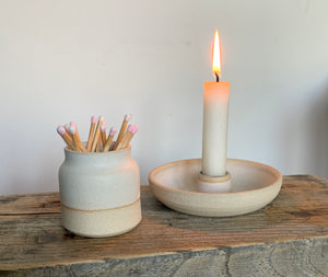 Matchstick pot