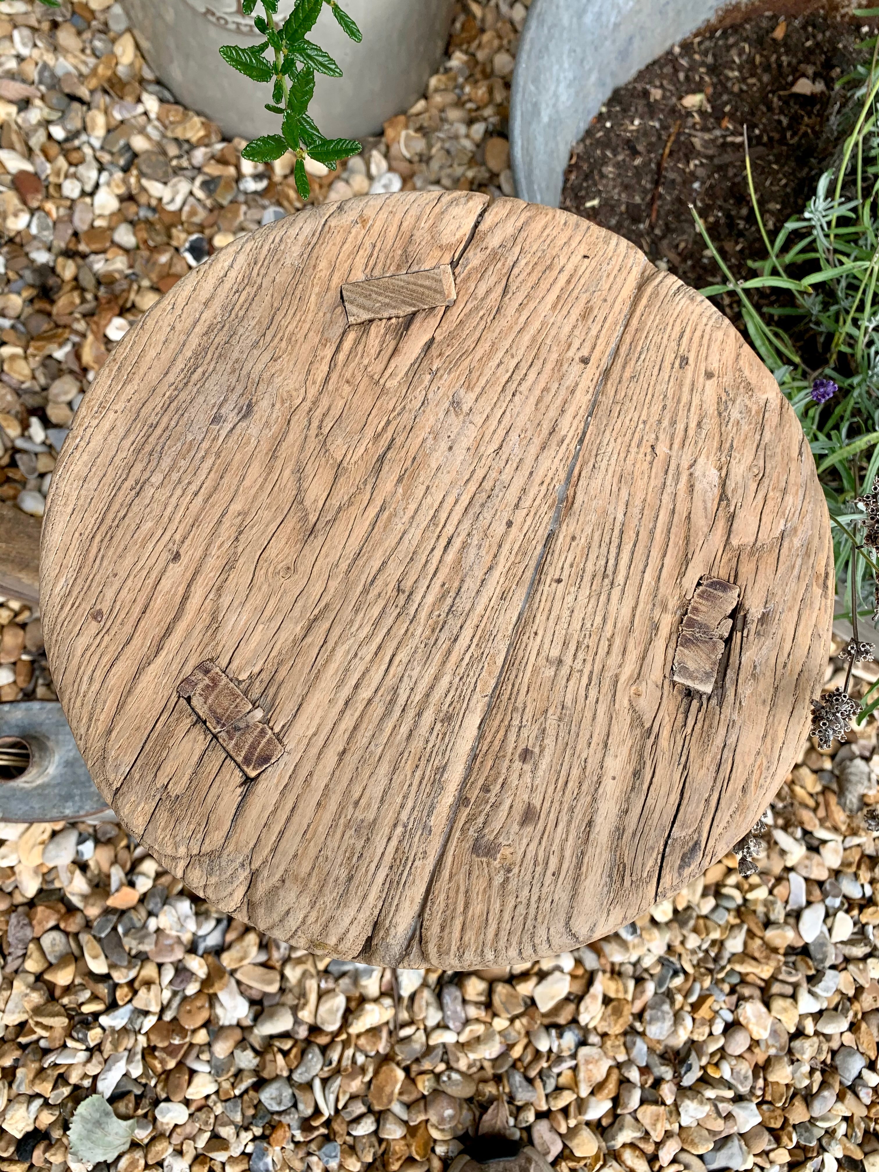 Rustic Cotswold stool